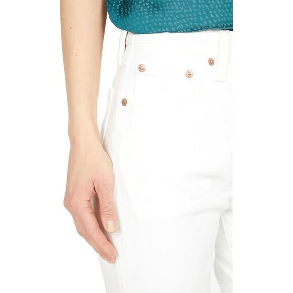 Levi's Women's 501 High Rise Skinny Jeans - Cloud Over 27 - Picture 6 of 7